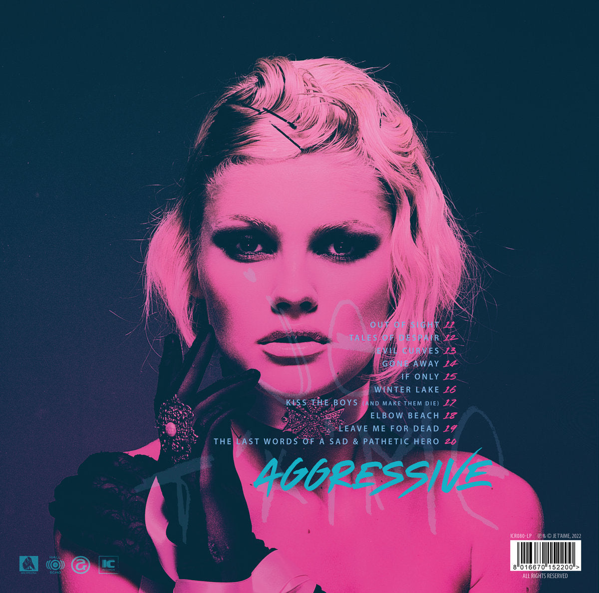 AGGRESSIVE – Vinyl Blue (Erstausgabe)