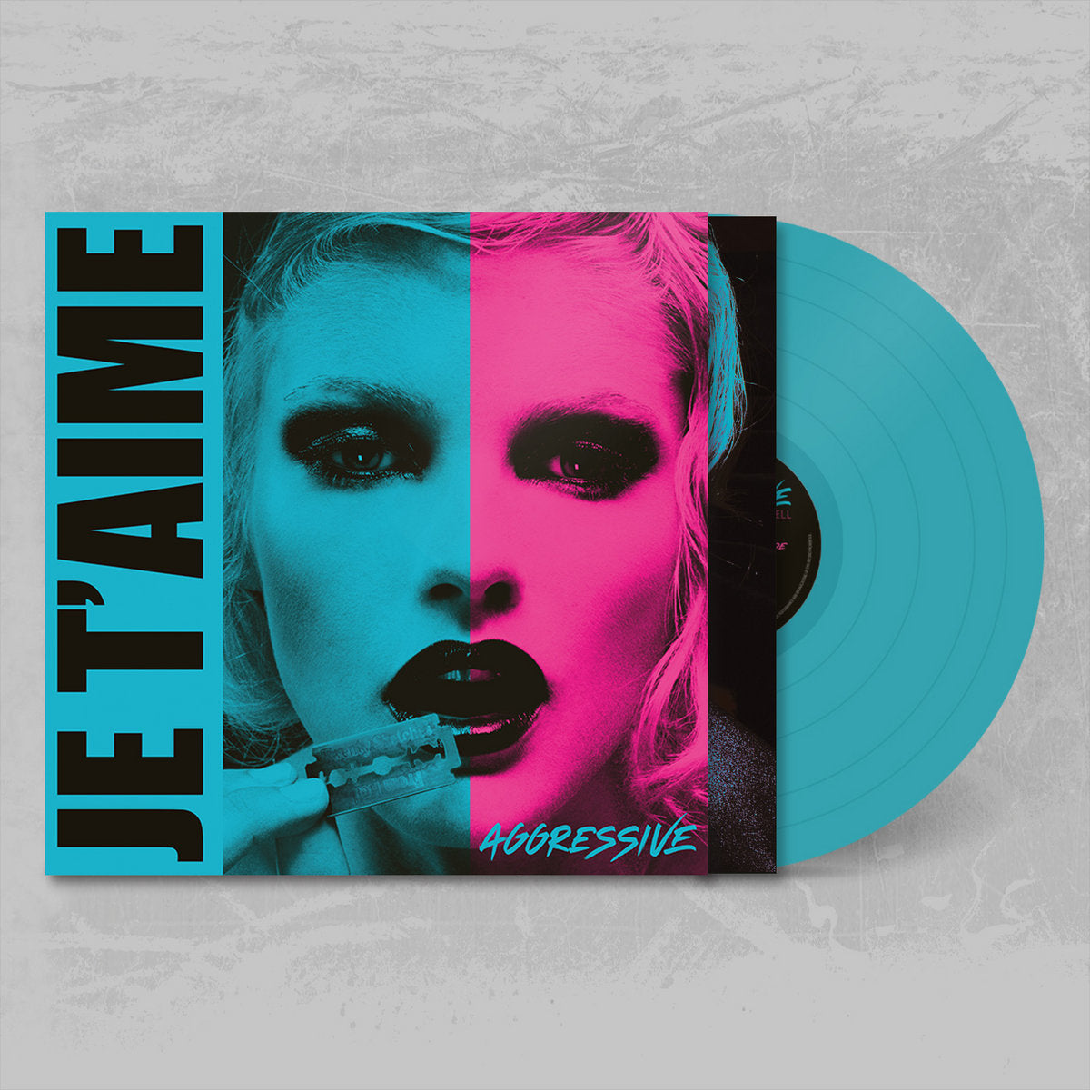 AGGRESSIVE – Vinyl Blue (Erstausgabe)