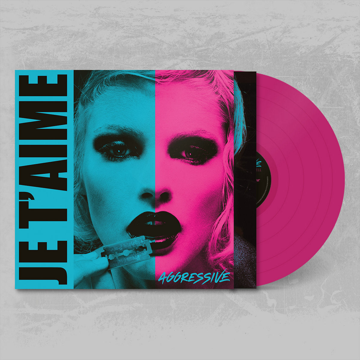 AGGRESSIVE – Vinyl Blue (Erstausgabe)