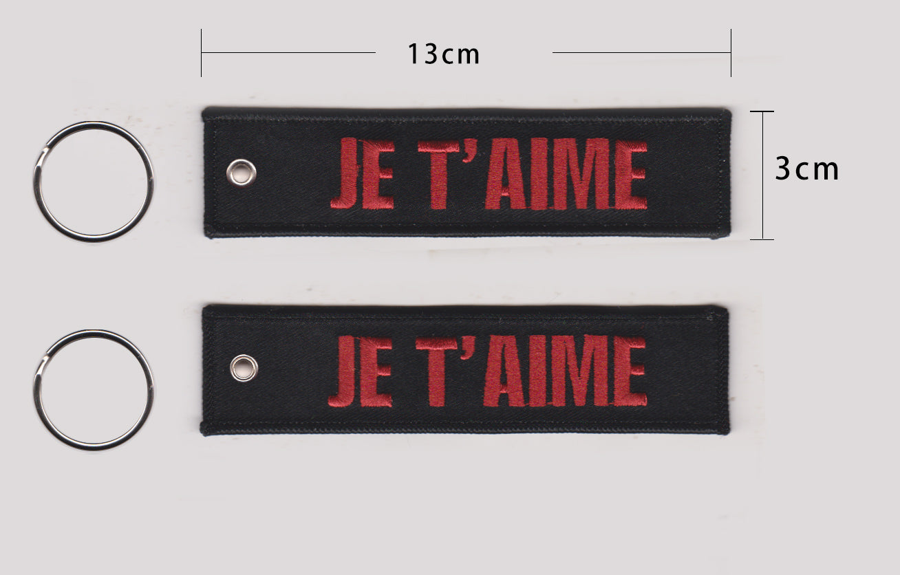 Porte-clef Keychain JE T'AIME